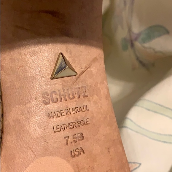 Schutz roama cork heel - Picture 7 of 7